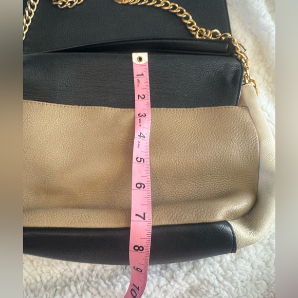 Tory Burch Chelsea Color Block Leather Crossbody - Picture 9 of 15